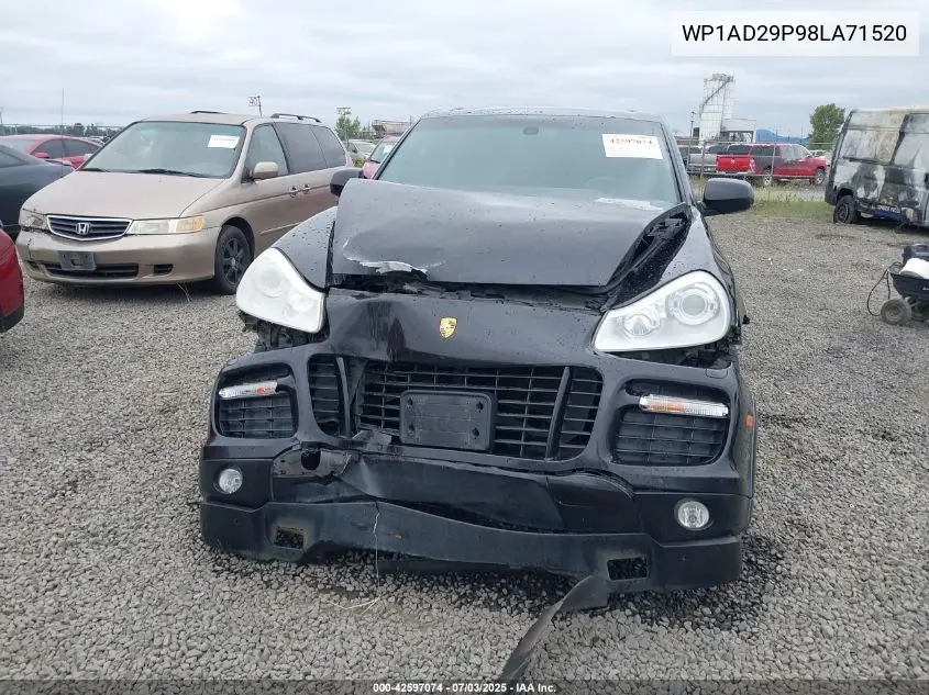 2008 Porsche Cayenne Gts VIN: WP1AD29P98LA71520 Lot: 42597074