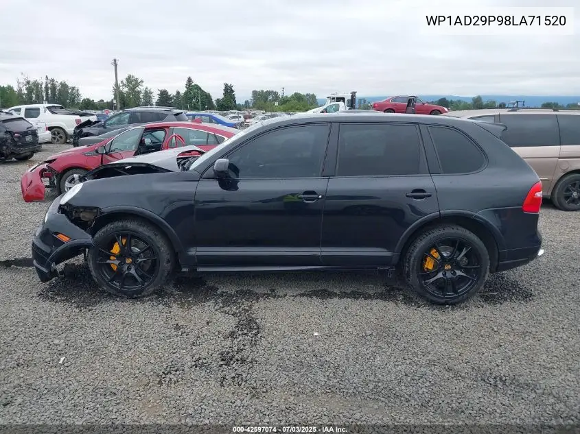 2008 Porsche Cayenne Gts VIN: WP1AD29P98LA71520 Lot: 42597074