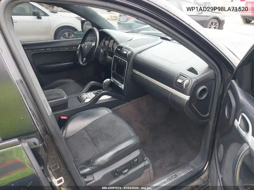 2008 Porsche Cayenne Gts VIN: WP1AD29P98LA71520 Lot: 42597074