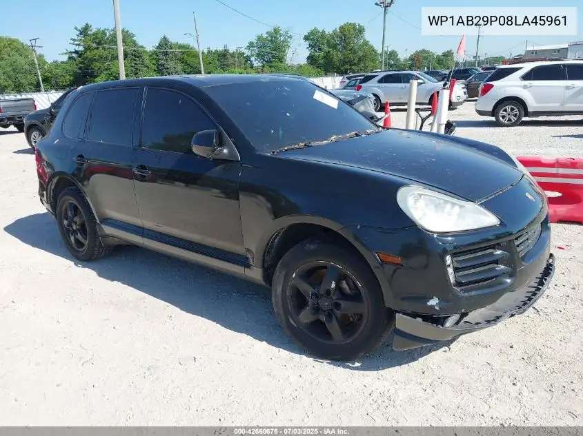 2008 Porsche Cayenne S VIN: WP1AB29P08LA45961 Lot: 42660676