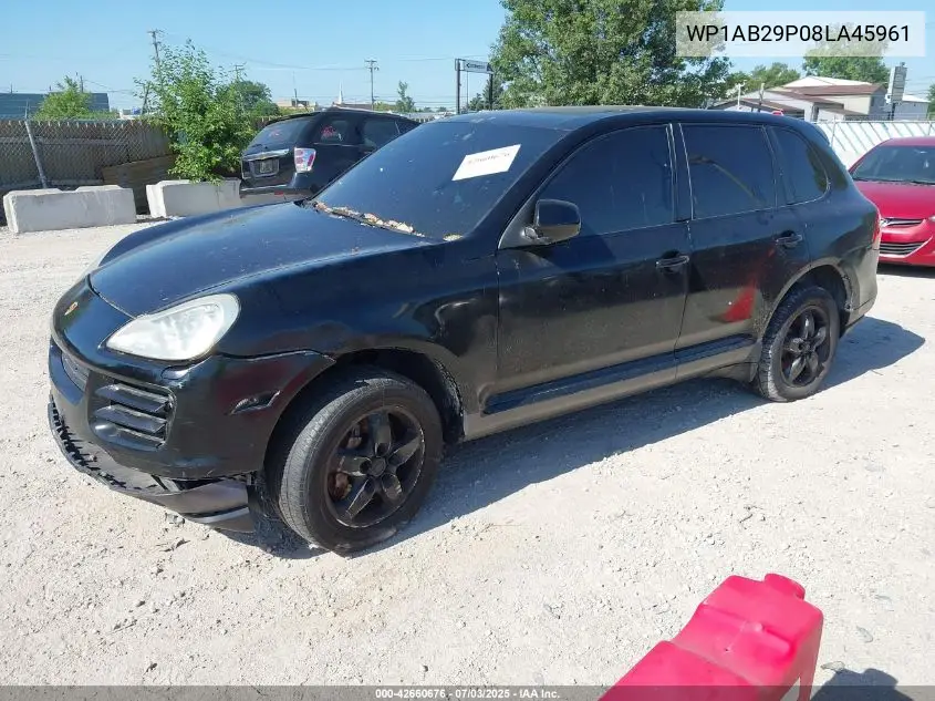2008 Porsche Cayenne S VIN: WP1AB29P08LA45961 Lot: 42660676