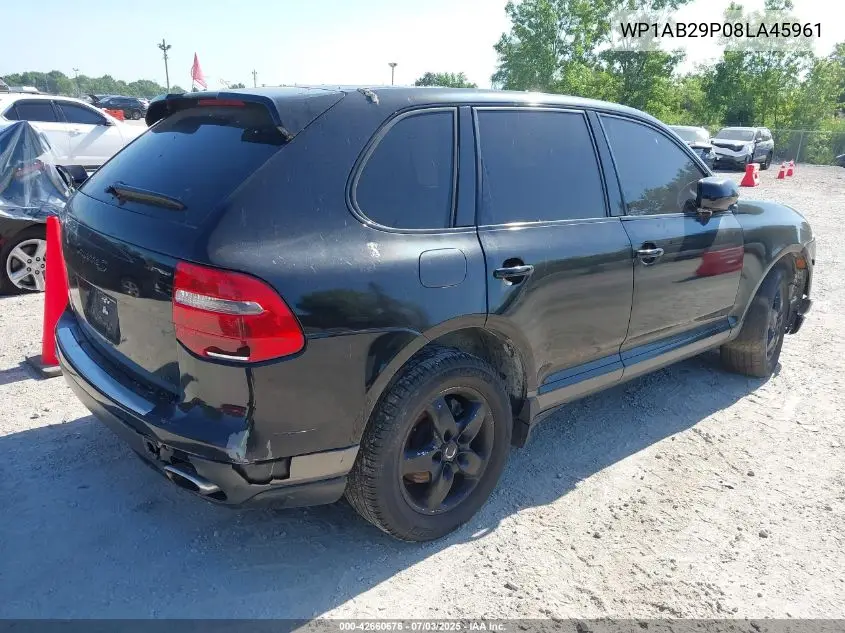 2008 Porsche Cayenne S VIN: WP1AB29P08LA45961 Lot: 42660676