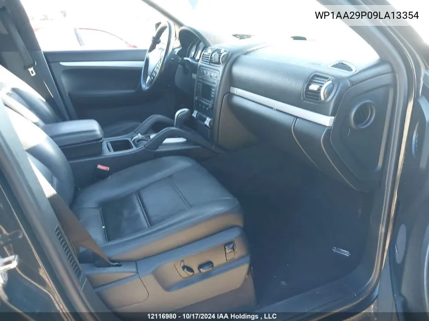 2009 Porsche Cayenne VIN: WP1AA29P09LA13354 Lot: 12116980