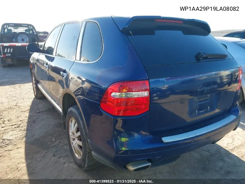 2009 Porsche Cayenne VIN: WP1AA29P19LA08082 Lot: 41399523