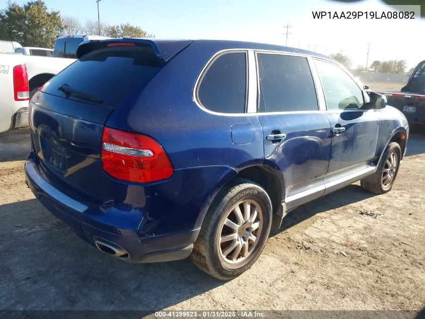 2009 Porsche Cayenne VIN: WP1AA29P19LA08082 Lot: 41399523