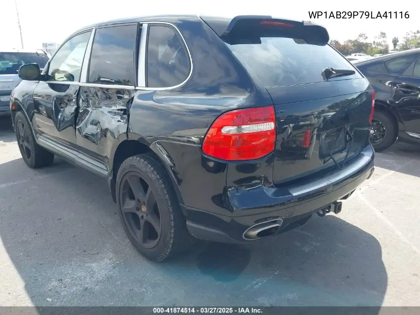 2009 Porsche Cayenne S VIN: WP1AB29P79LA41116 Lot: 41874514