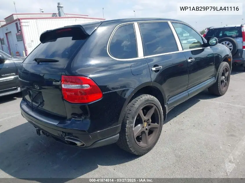 2009 Porsche Cayenne S VIN: WP1AB29P79LA41116 Lot: 41874514