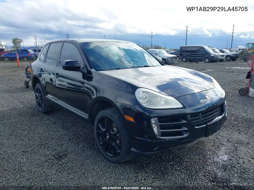 2009 Porsche Cayenne S VIN: WP1AB29P29LA45705 Lot: 41920753