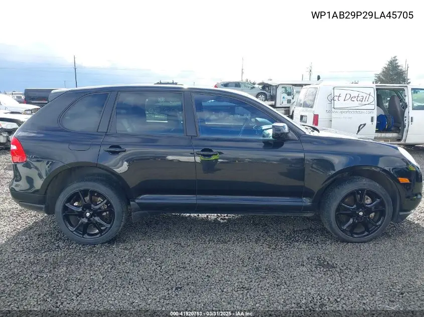 2009 Porsche Cayenne S VIN: WP1AB29P29LA45705 Lot: 41920753