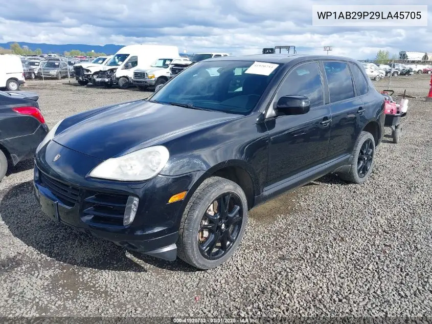 2009 Porsche Cayenne S VIN: WP1AB29P29LA45705 Lot: 41920753