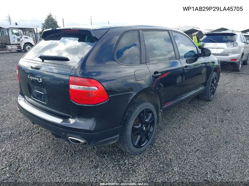 2009 Porsche Cayenne S VIN: WP1AB29P29LA45705 Lot: 41920753