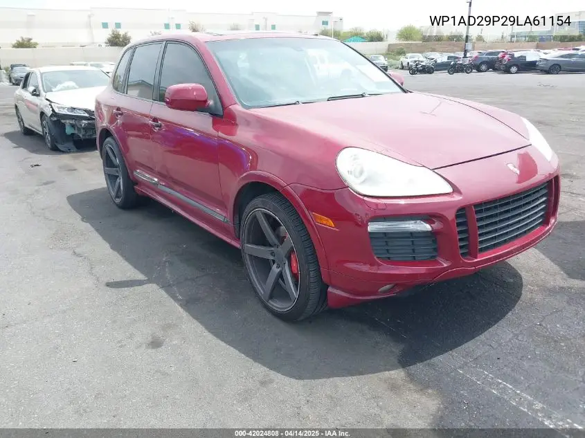 2009 Porsche Cayenne Gts VIN: WP1AD29P29LA61154 Lot: 42024808