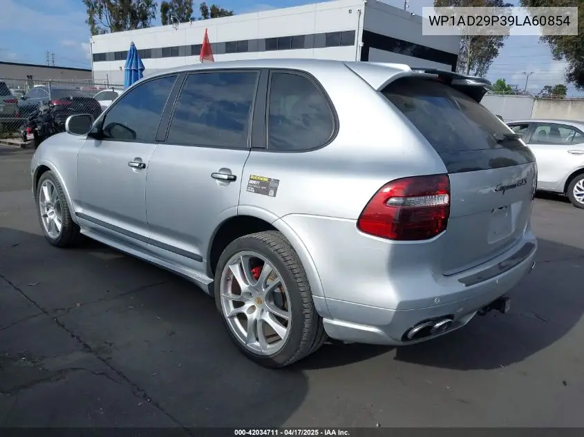 2009 Porsche Cayenne Gts VIN: WP1AD29P39LA60854 Lot: 42034711