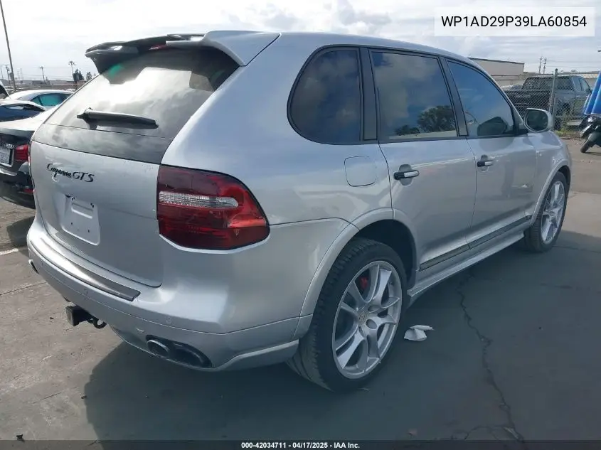 2009 Porsche Cayenne Gts VIN: WP1AD29P39LA60854 Lot: 42034711