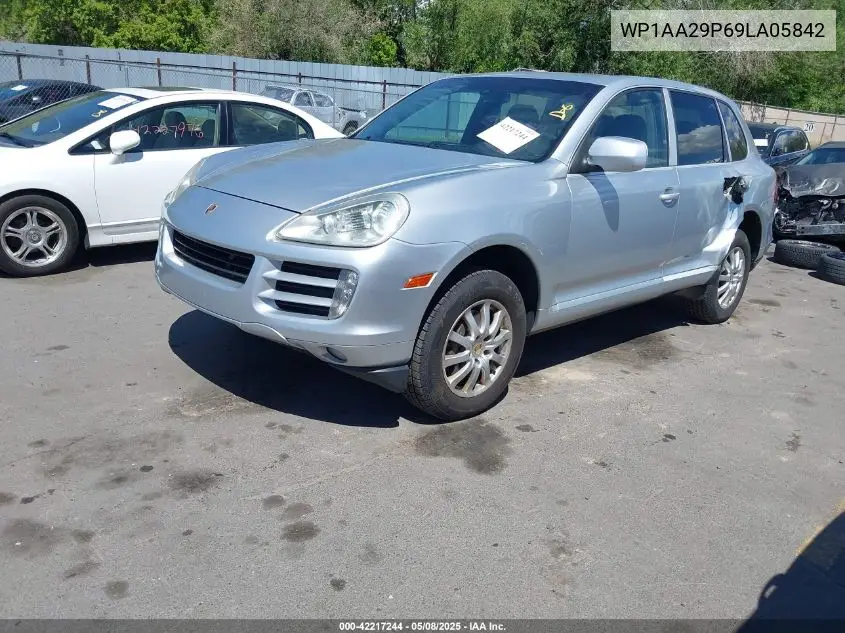 2009 Porsche Cayenne VIN: WP1AA29P69LA05842 Lot: 42217244