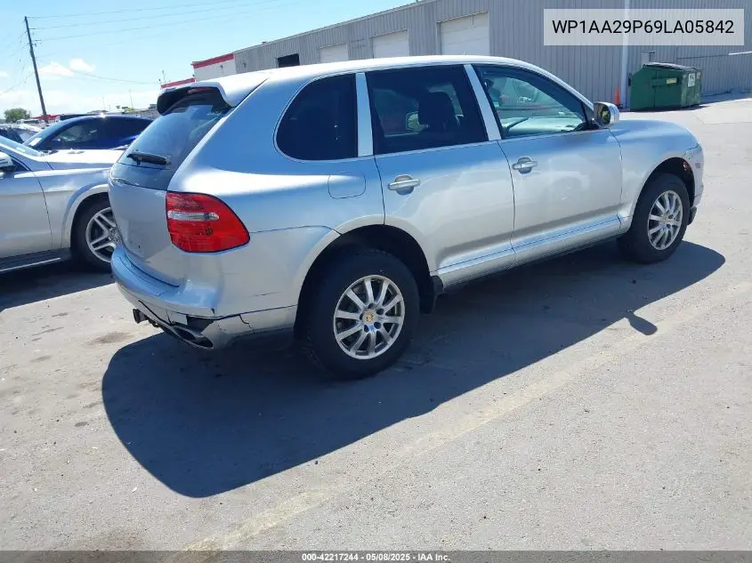 2009 Porsche Cayenne VIN: WP1AA29P69LA05842 Lot: 42217244
