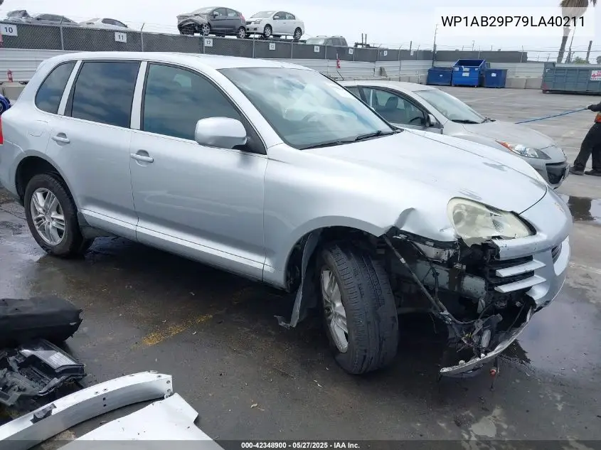 2009 Porsche Cayenne S VIN: WP1AB29P79LA40211 Lot: 42348900