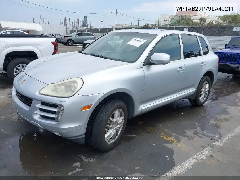 2009 Porsche Cayenne S VIN: WP1AB29P79LA40211 Lot: 42348900