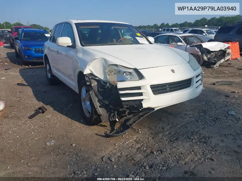 2009 Porsche Cayenne VIN: WP1AA29P79LA03940 Lot: 42561786
