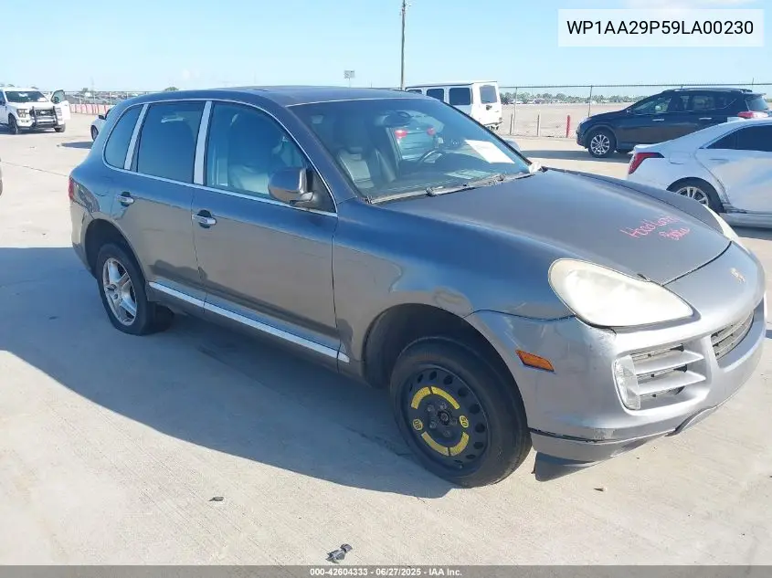 2009 Porsche Cayenne VIN: WP1AA29P59LA00230 Lot: 42604333