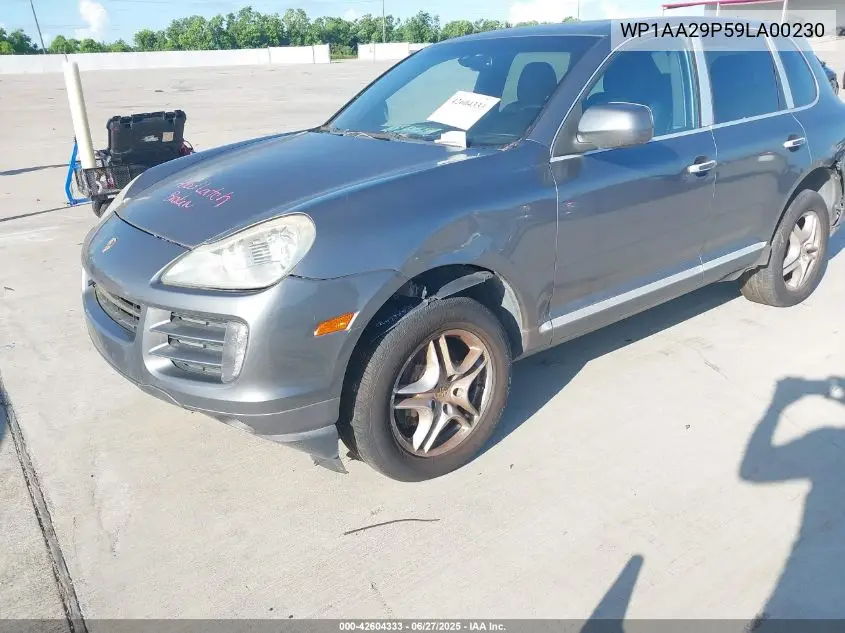 2009 Porsche Cayenne VIN: WP1AA29P59LA00230 Lot: 42604333