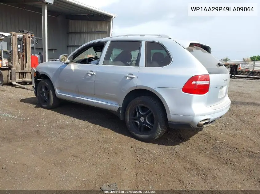 2009 Porsche Cayenne VIN: WP1AA29P49LA09064 Lot: 42661350