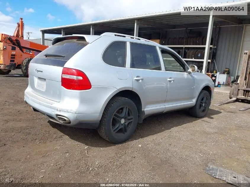 2009 Porsche Cayenne VIN: WP1AA29P49LA09064 Lot: 42661350