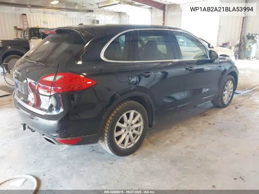 2011 Porsche Cayenne S VIN: WP1AB2A21BLA53994 Lot: 42556815