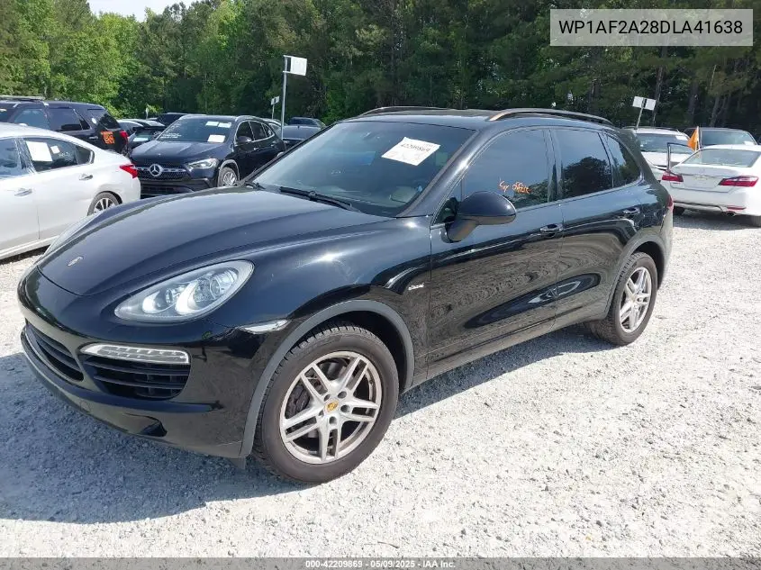 2013 Porsche Cayenne Diesel VIN: WP1AF2A28DLA41638 Lot: 42209869