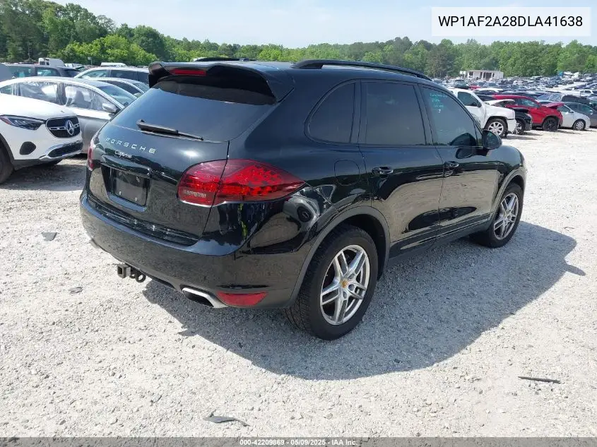 2013 Porsche Cayenne Diesel VIN: WP1AF2A28DLA41638 Lot: 42209869