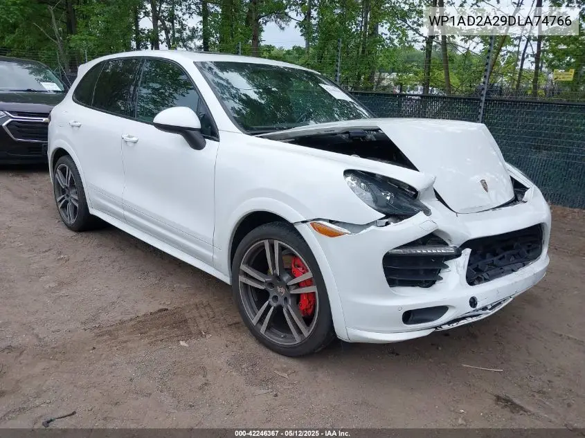 2013 Porsche Cayenne Gts VIN: WP1AD2A29DLA74766 Lot: 42246367