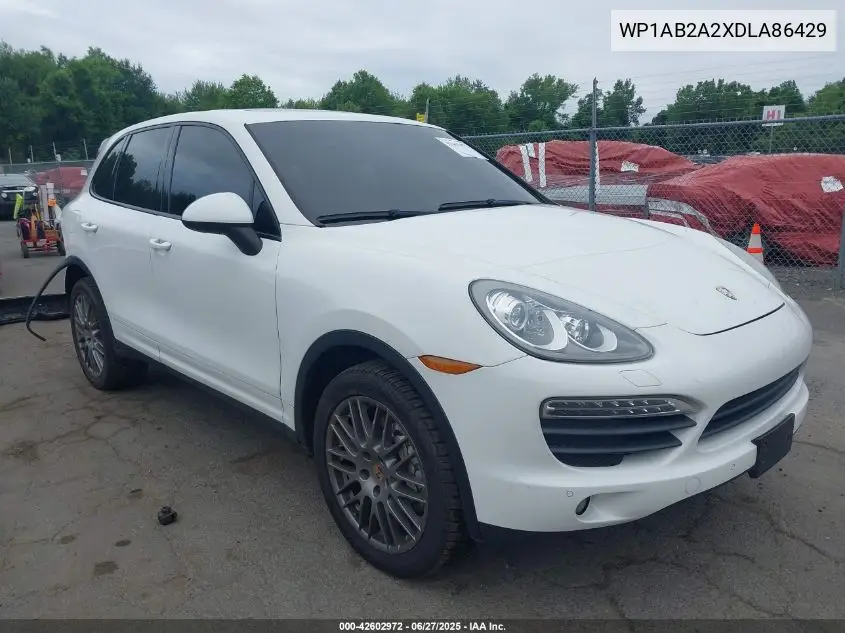 2013 Porsche Cayenne S VIN: WP1AB2A2XDLA86429 Lot: 42602972