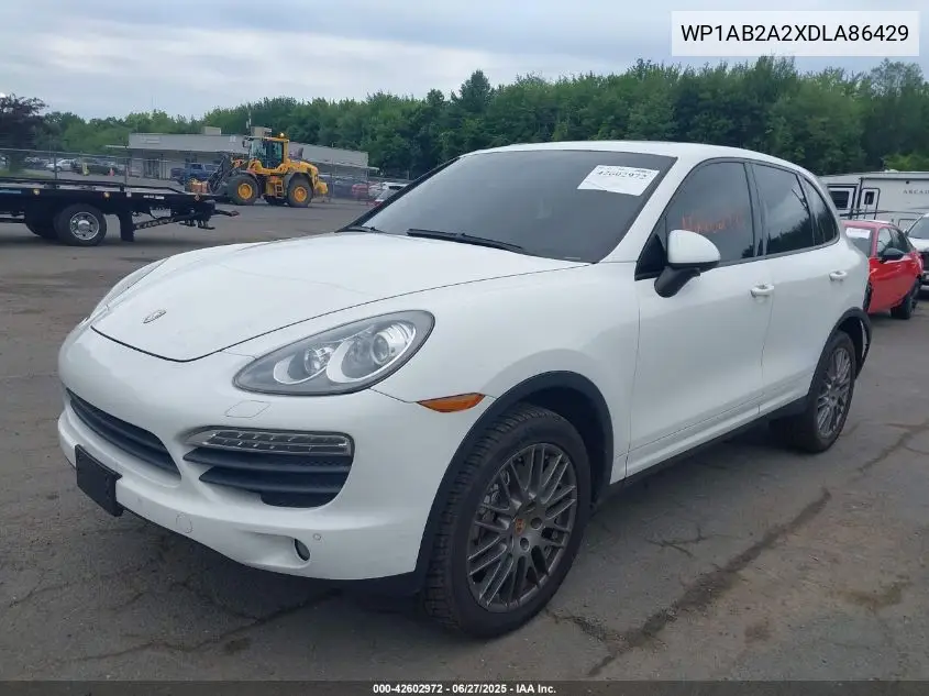 2013 Porsche Cayenne S VIN: WP1AB2A2XDLA86429 Lot: 42602972