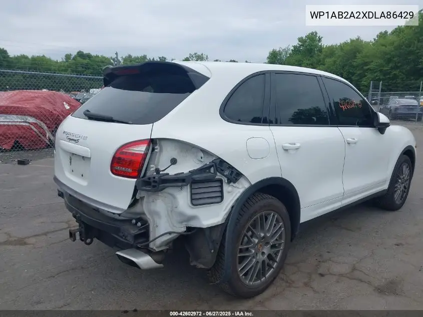 2013 Porsche Cayenne S VIN: WP1AB2A2XDLA86429 Lot: 42602972