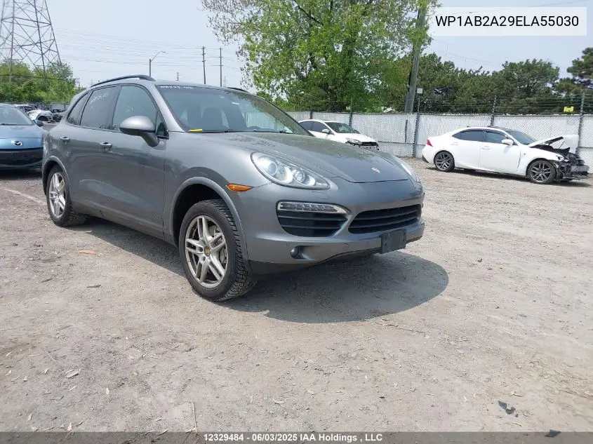 2014 Porsche Cayenne S VIN: WP1AB2A29ELA55030 Lot: 12329484