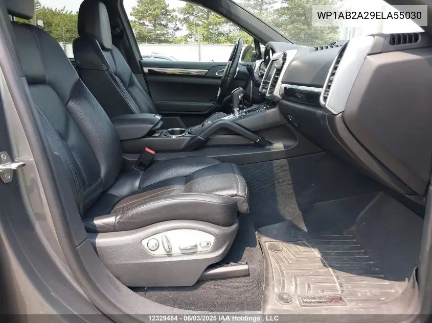 2014 Porsche Cayenne S VIN: WP1AB2A29ELA55030 Lot: 12329484