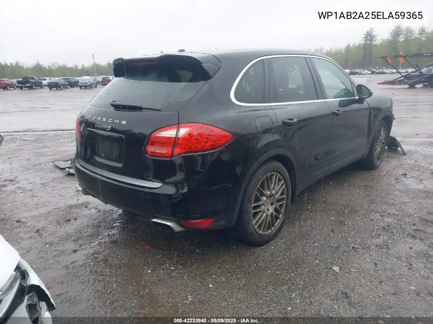 2014 Porsche Cayenne S VIN: WP1AB2A25ELA59365 Lot: 42233940