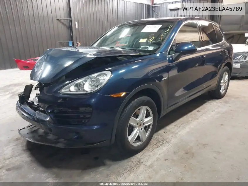 2014 Porsche Cayenne Diesel VIN: WP1AF2A23ELA45789 Lot: 42568002