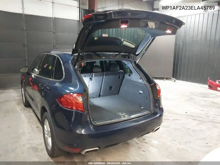 2014 Porsche Cayenne Diesel VIN: WP1AF2A23ELA45789 Lot: 42568002