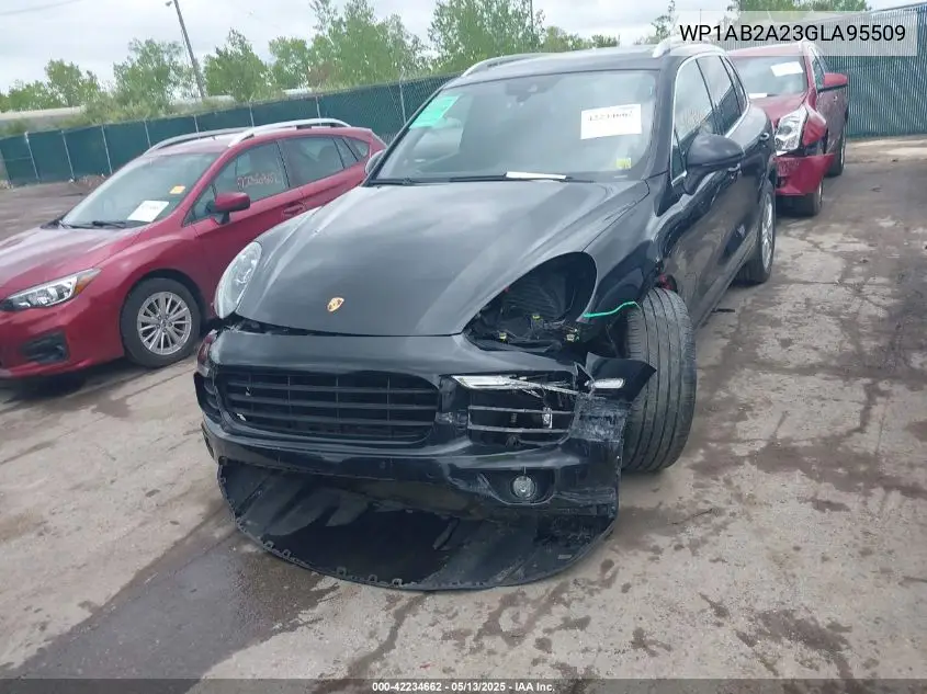 2016 Porsche Cayenne S VIN: WP1AB2A23GLA95509 Lot: 42234662