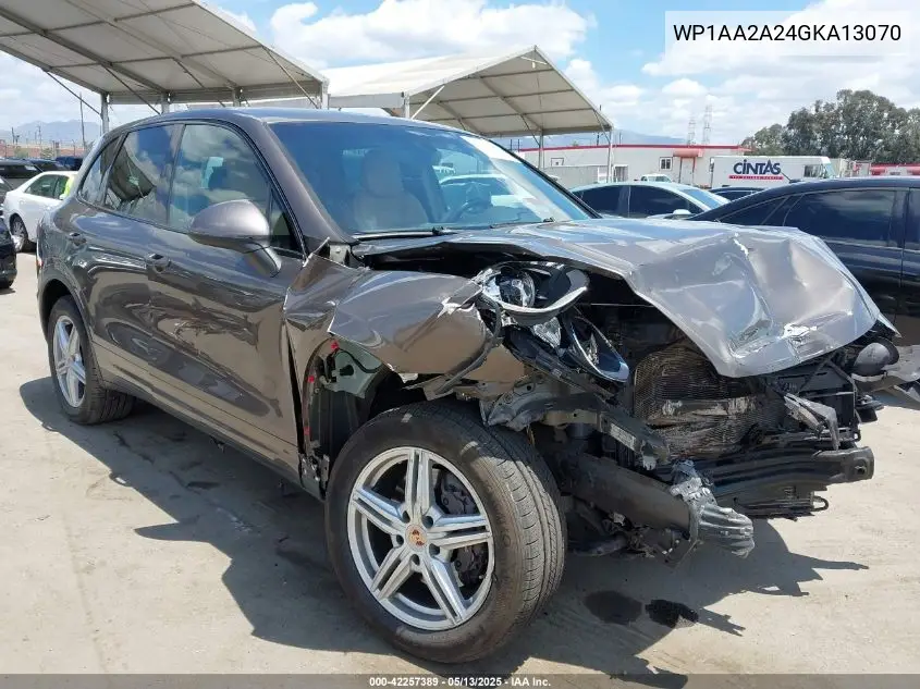2016 Porsche Cayenne VIN: WP1AA2A24GKA13070 Lot: 42257389