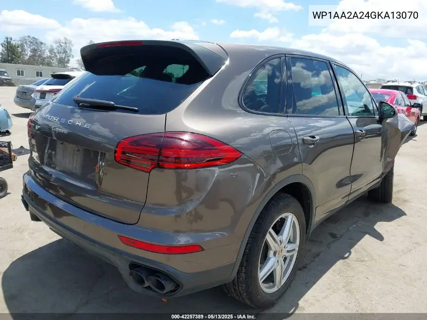 2016 Porsche Cayenne VIN: WP1AA2A24GKA13070 Lot: 42257389