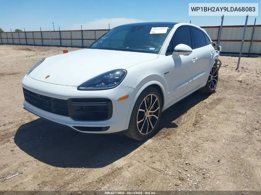 2020 Porsche Cayenne E-Hybrid Coupe Turbo S VIN: WP1BH2AY9LDA68083 Lot: 42114933