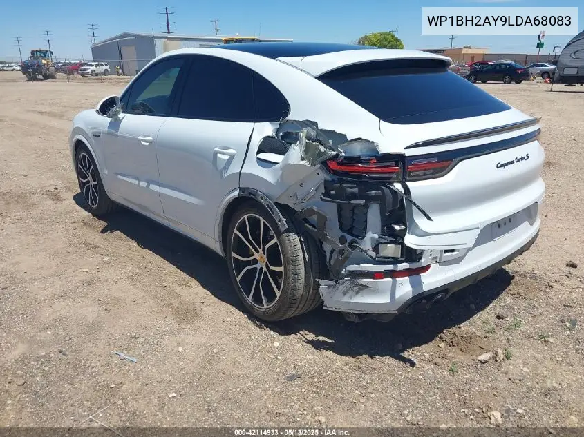 2020 Porsche Cayenne E-Hybrid Coupe Turbo S VIN: WP1BH2AY9LDA68083 Lot: 42114933