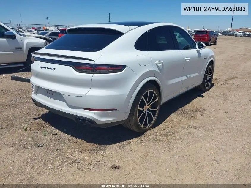 2020 Porsche Cayenne E-Hybrid Coupe Turbo S VIN: WP1BH2AY9LDA68083 Lot: 42114933