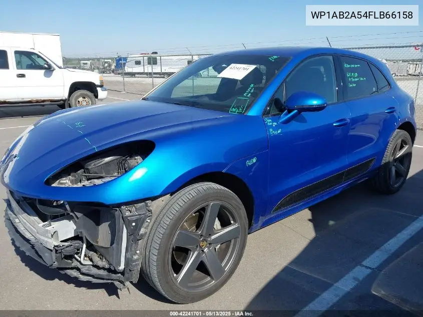 2015 Porsche Macan S VIN: WP1AB2A54FLB66158 Lot: 42241701