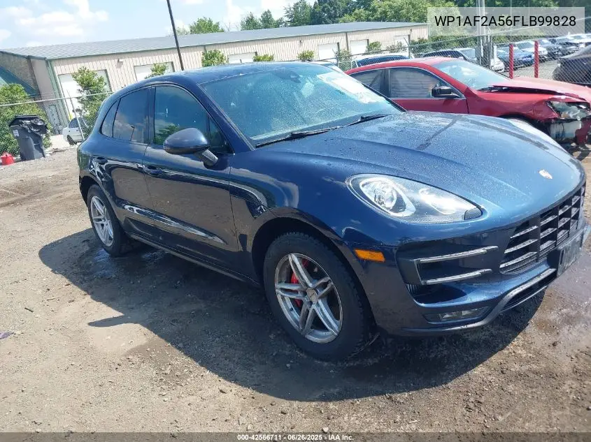 2015 Porsche Macan Turbo VIN: WP1AF2A56FLB99828 Lot: 42566711
