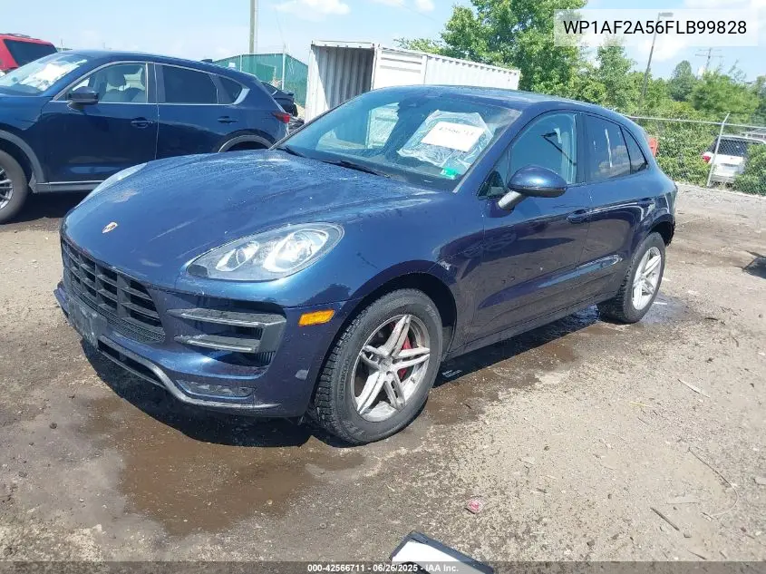 2015 Porsche Macan Turbo VIN: WP1AF2A56FLB99828 Lot: 42566711