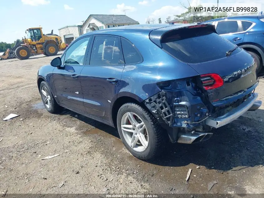2015 Porsche Macan Turbo VIN: WP1AF2A56FLB99828 Lot: 42566711