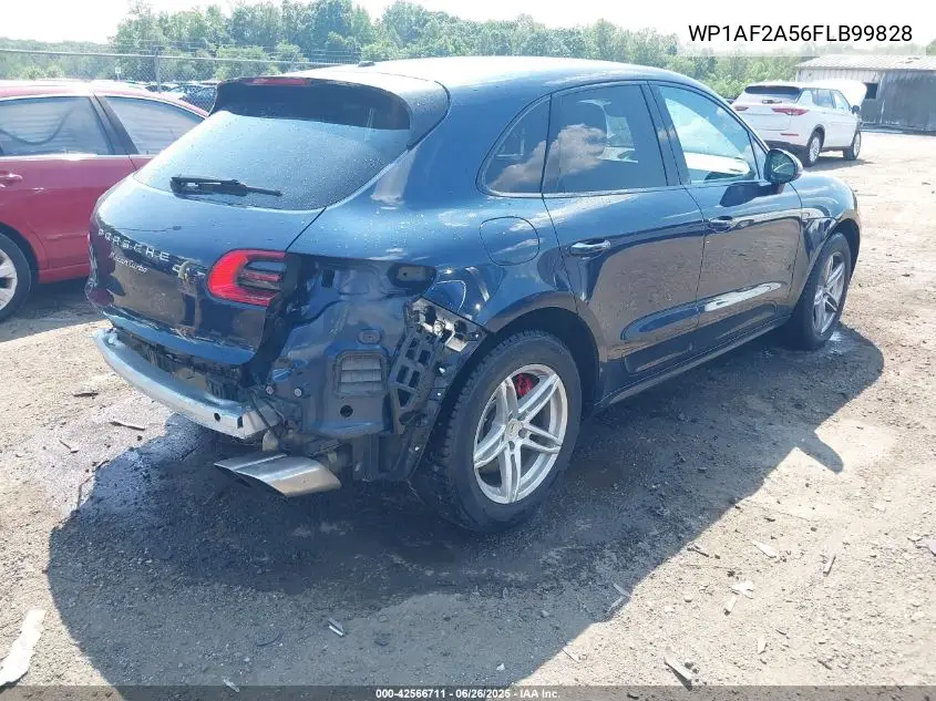 2015 Porsche Macan Turbo VIN: WP1AF2A56FLB99828 Lot: 42566711